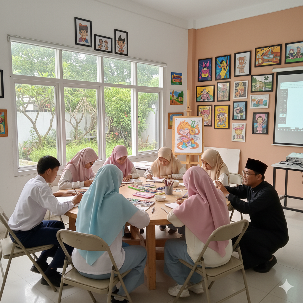 Praktik Pembelajaran Mendalam (Deep Learning) pada Materi Statistika - SMPN 3 Lakbok